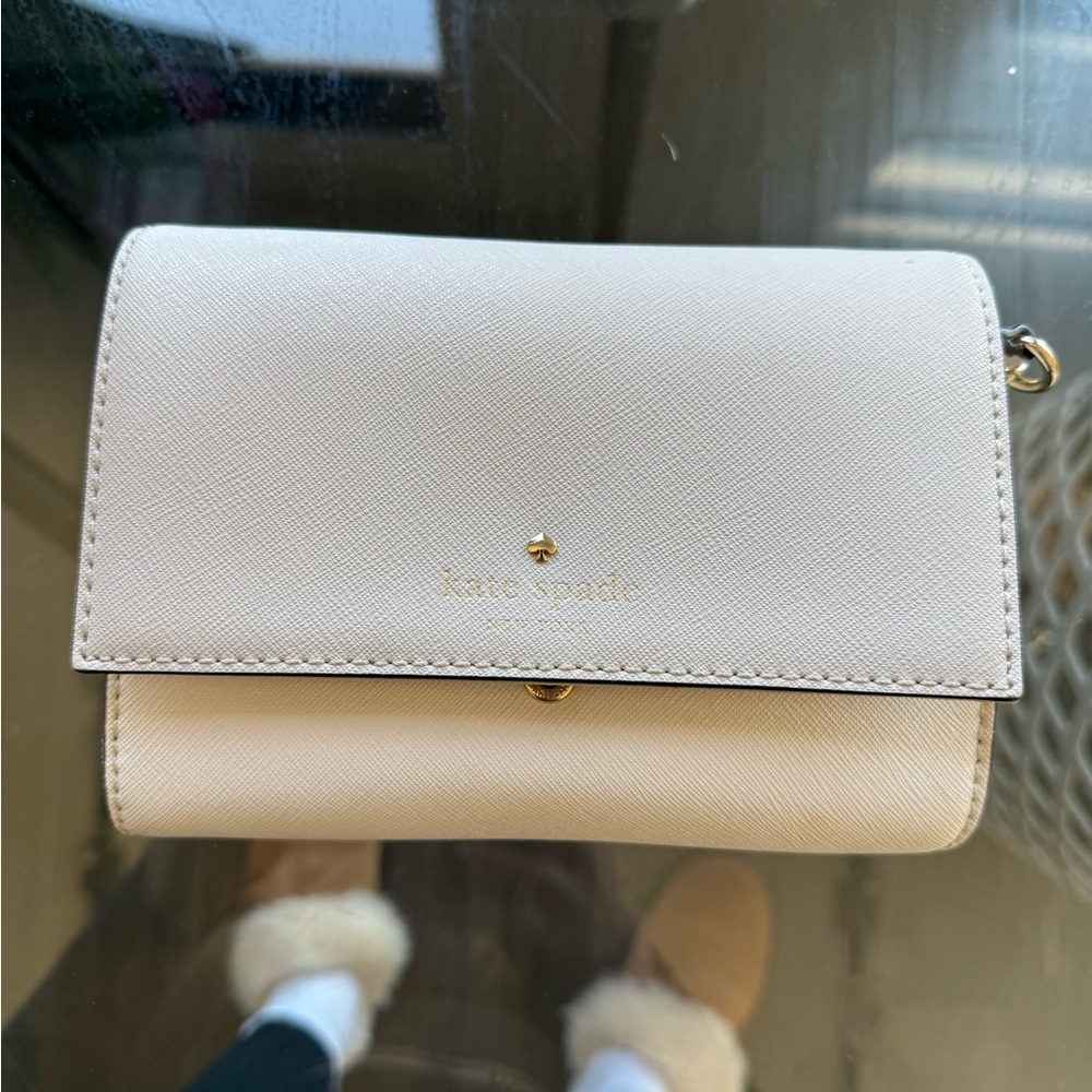 Kate Spade Cream Crossbody Bag